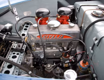 Sous la capuche Cisitalia 202 SC Cabriolet '1947