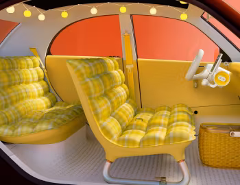 Interior Citroën 2 CV Concept '10.2026