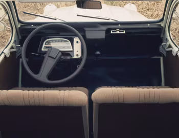 Інтер'єр Citroën 2CV '02.1970–07.1974