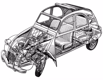 Citroën 2CV '1966–02.1970