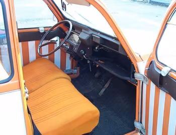 Інтер'єр Citroën 2CV "Spot" '1976