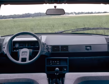 Front Panel Citroën BX 14 RE [EU-spec] '1982–86