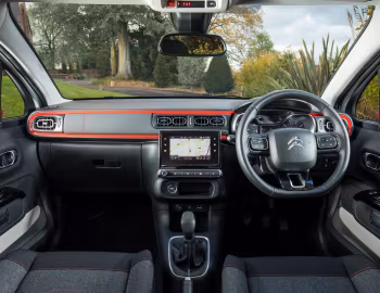 中控台 Citroën C3 [UK-spec] '2016–20