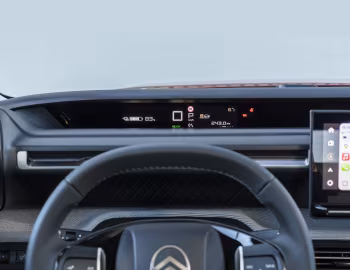 Tableau de bord Citroën ë-C3 Aircross [EU-spec] '2024–pr.