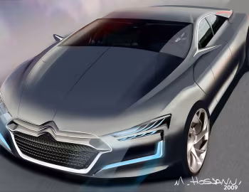 Эскиз Citroën Metropolis Concept '04.2010