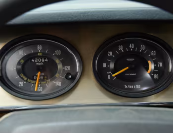Dashboard 1973 Citroën SM [US-spec] '1972–73