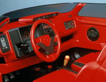Інтер'єр Citroën Xanthia Concept '1986