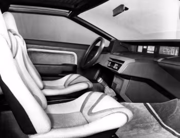 Интерьер Citroën Zabrus Concept '1986