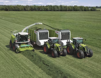 Claas Jaguar 980, Claas Axion 820, Claas Axion 850