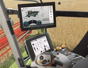 Interior Claas Lexion '1996–pr.