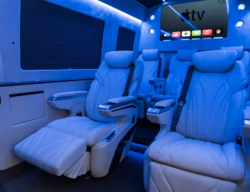 Interior Clive Sutton First Class Sprinter '2024–pr.
