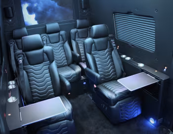 Interior Clive Sutton VIP Class Sprinter '2024–pr.