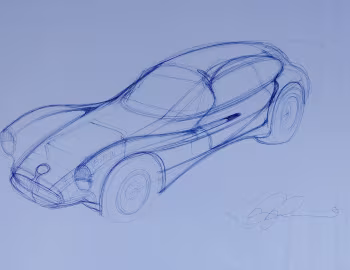 Esboço (sketch) Colani