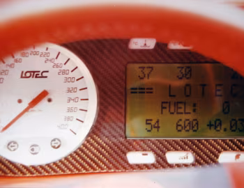 Painel Lotec Colani Testa D'Oro Record Car '1991