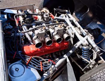 Under the hood Cooper-Buick Type 61 "Monaco" '1962