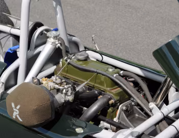 Bajo el capó Cooper T56 (MkII) '1961