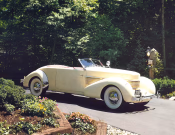 1936 Cord 810 2-door Convertible Phaeton Sedan (C91-FB)