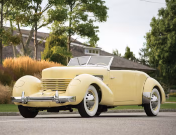 1936 Cord 810 2-door Convertible Phaeton Sedan (C91-FB)