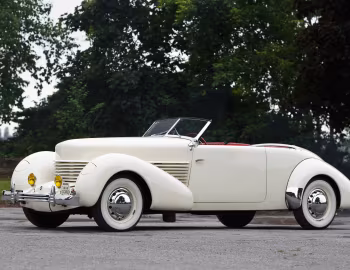 1936 Cord 810 2-door Convertible Phaeton Sedan (C91-FB)