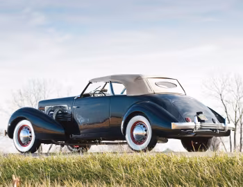 1936 Cord 810 2-door Convertible Phaeton Sedan (C91-FB)