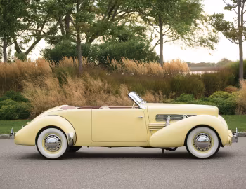 1936 Cord 810 2-door Convertible Phaeton Sedan (C91-FB)