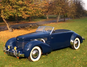 1936 Cord 810 2-door Convertible Phaeton Sedan (C91-FB)