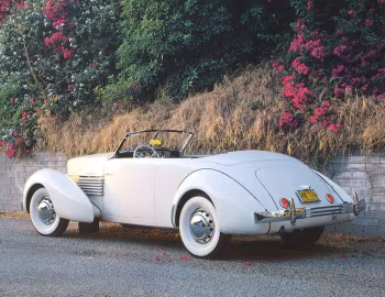 1936 Cord 810 2-door Convertible Phaeton Sedan (C91-FB)