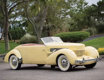 1936 Cord 810 2-door Convertible Phaeton Sedan (C91-FB)