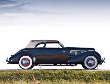 1936 Cord 810 2-door Convertible Phaeton Sedan (C91-FB)