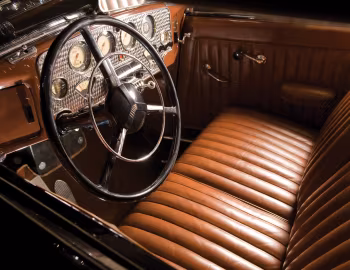 Интерьер 1936 Cord 810 Sportsman (C92-FB)