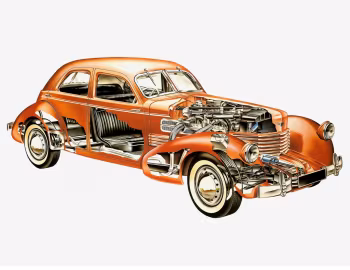 1936 Cord 810 Westchester Sedan (C90-FB)
