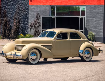 1937 Cord 812 Beverly Sedan Bustleback (C96-FB)