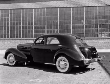 1937 Cord 812 Beverly Sedan Bustleback (C96-FB)