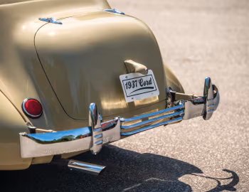 1937 Cord 812 Beverly Sedan Bustleback (C96-FB)