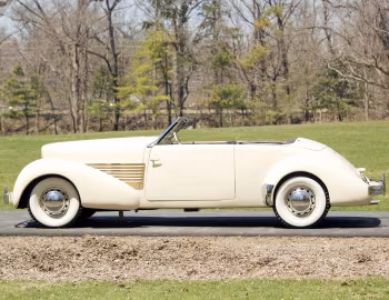 1937 Cord 812 Convertible Phaeton Sedan (C91-FB)
