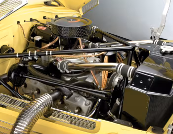 Под капотом 1937 Cord 812 Supercharged Convertible Coupe (C92-FC)