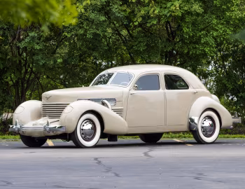 1937 Cord 812 Supercharged Custom Beverly Sedan Bustlback