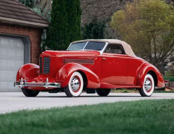 1936 Cord Experimental Cabriolet Coachwork by LeBaron (0S2-1255)