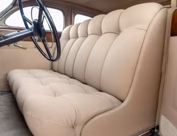Interior 1936 Cord-Duesenberg Limousine Prototype by LeBaron