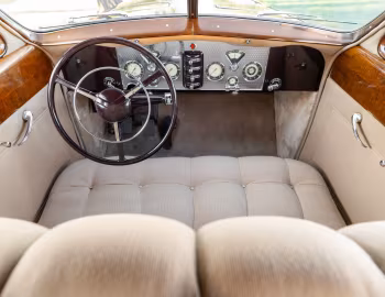 Painel frontal 1936 Cord-Duesenberg Limousine Prototype by LeBaron