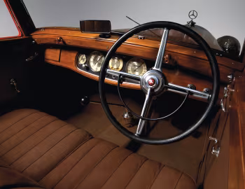 Interior Mercedes-Benz 500K Drophead Coupe by Corsica '1936