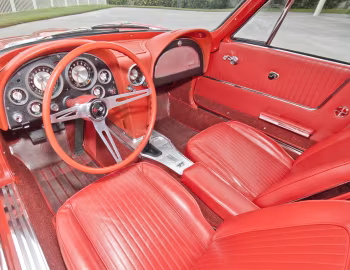 Panel frontal 1963 Chevrolet Corvette Sting Ray Z06 Sport Coupe (837)