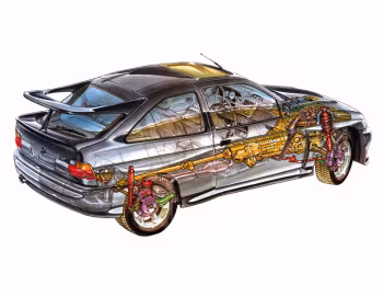 Ford Escort RS Cosworth [EU-spec] '1992–93