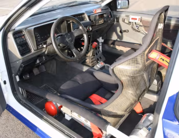 Interior Ford Sierra RS Cosworth Group A Rally Car '1987–89