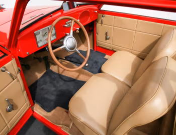 Front Panel 1949–50 Crosley CD Super 2-door Convertible Sedan