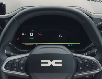 Tableau de bord Dacia Bigster Journey hybrid [UK-spec] '2025–pr.
