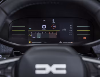 Tableau de bord Dacia Sandero [Worldwide] '2025–pr.