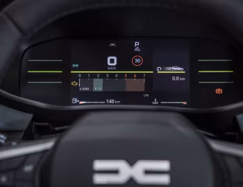 Tableau de bord Dacia Sandero Stepway Extreme [Worldwide] '2025–pr.