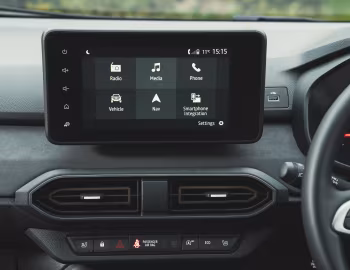 Intérieur Dacia Sandero Stepway "Extreme" [UK-spec] '2023–pr.