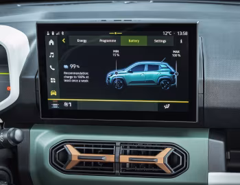 Intérieur Dacia Spring Extreme [EU-spec] '2025–pr.